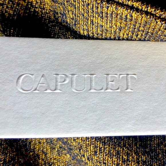 Capulet Wells Bronze Cross-Over Off Shoulder Long Sleeves Thong Bodysuit Sz Sm - Picture 15 of 16